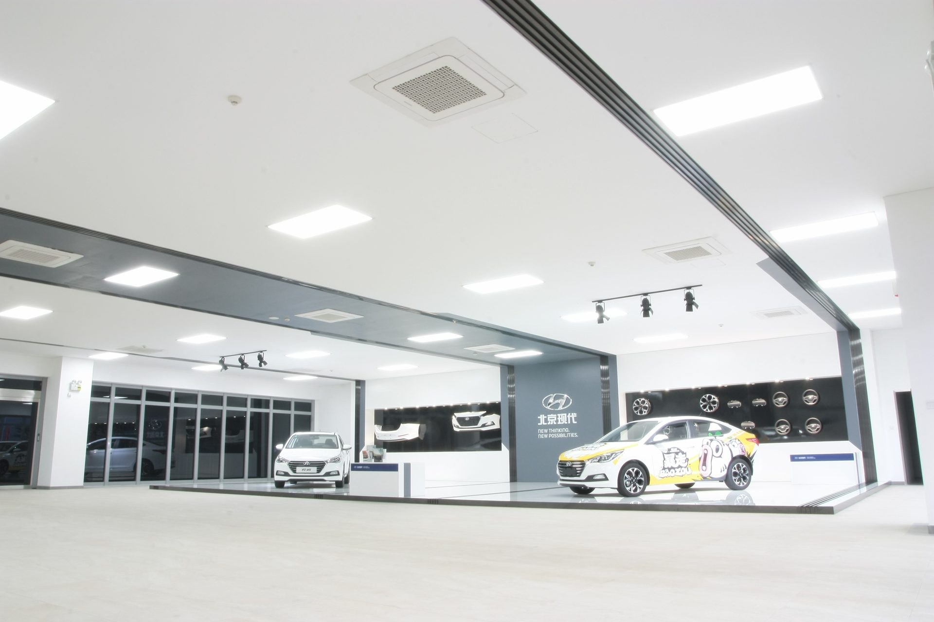 Beijing Hyundai 4th Factory Changzhou, China — interior by HDG