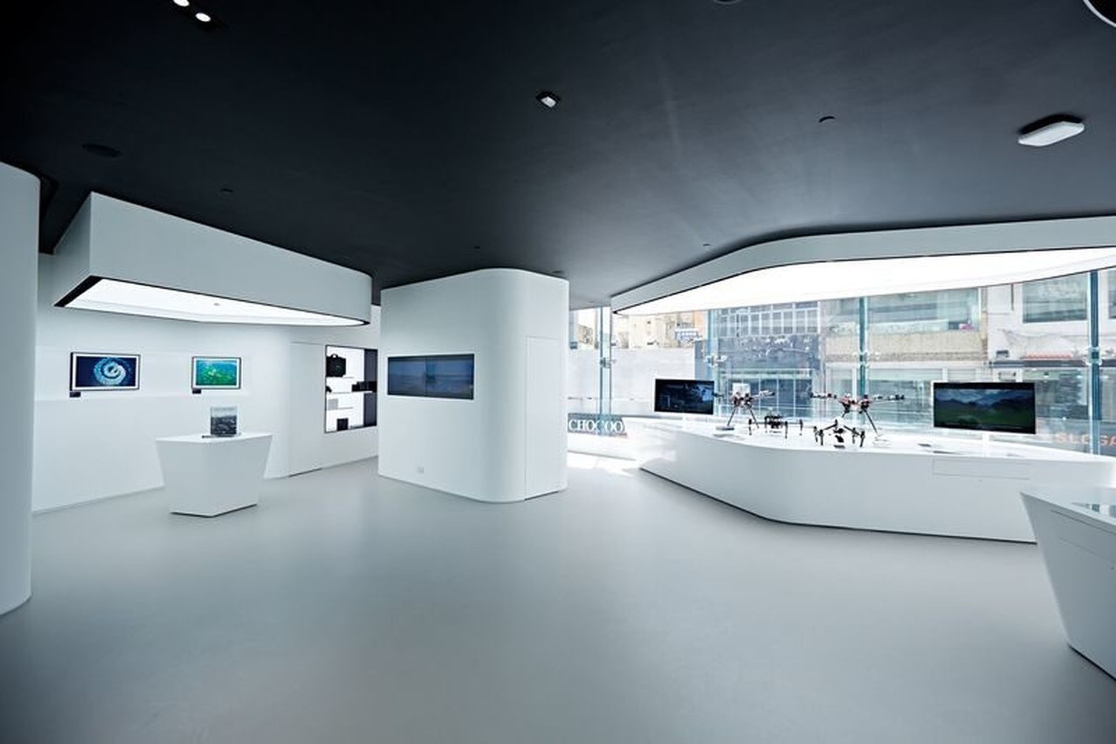 DJI Flagship Store, Hongkong — interior by HDG