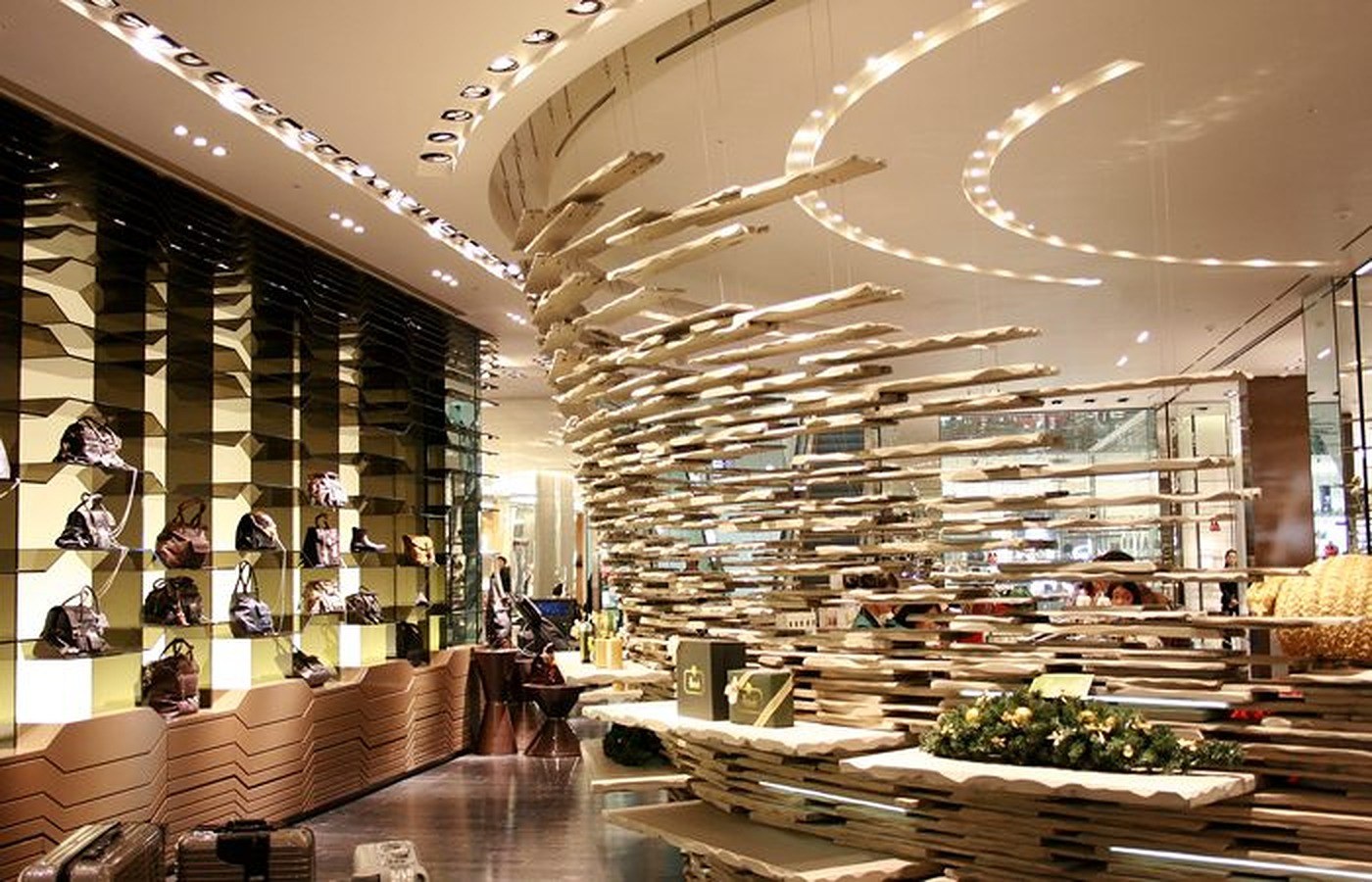 Lotte Department Store Pusan Korea — interior by HDG