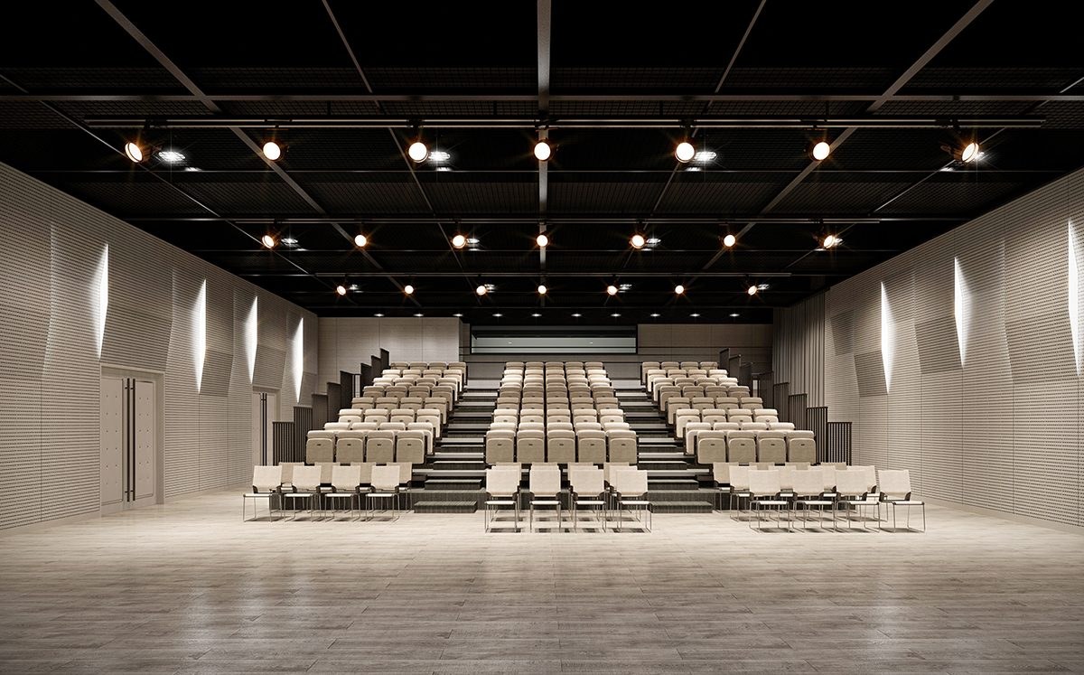 Hyosung Herington Square Seoul Korea — interior by HDG