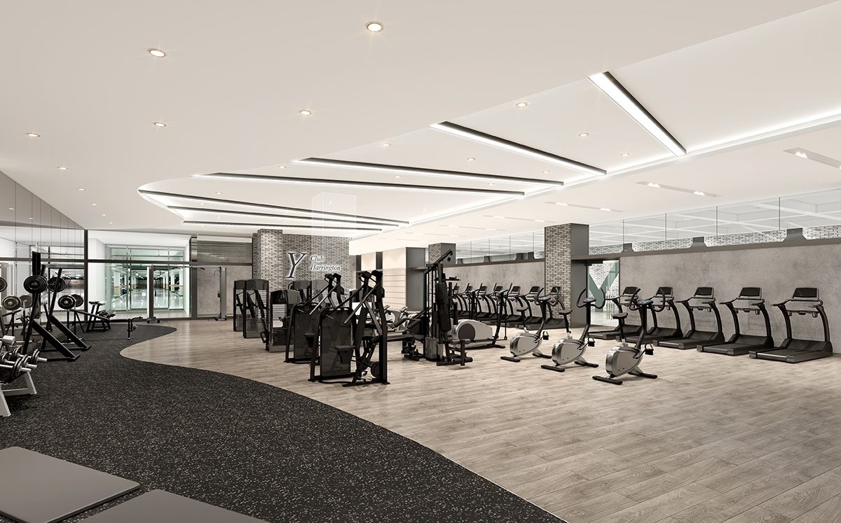 Hyosung Herington Square Seoul Korea — interior by HDG