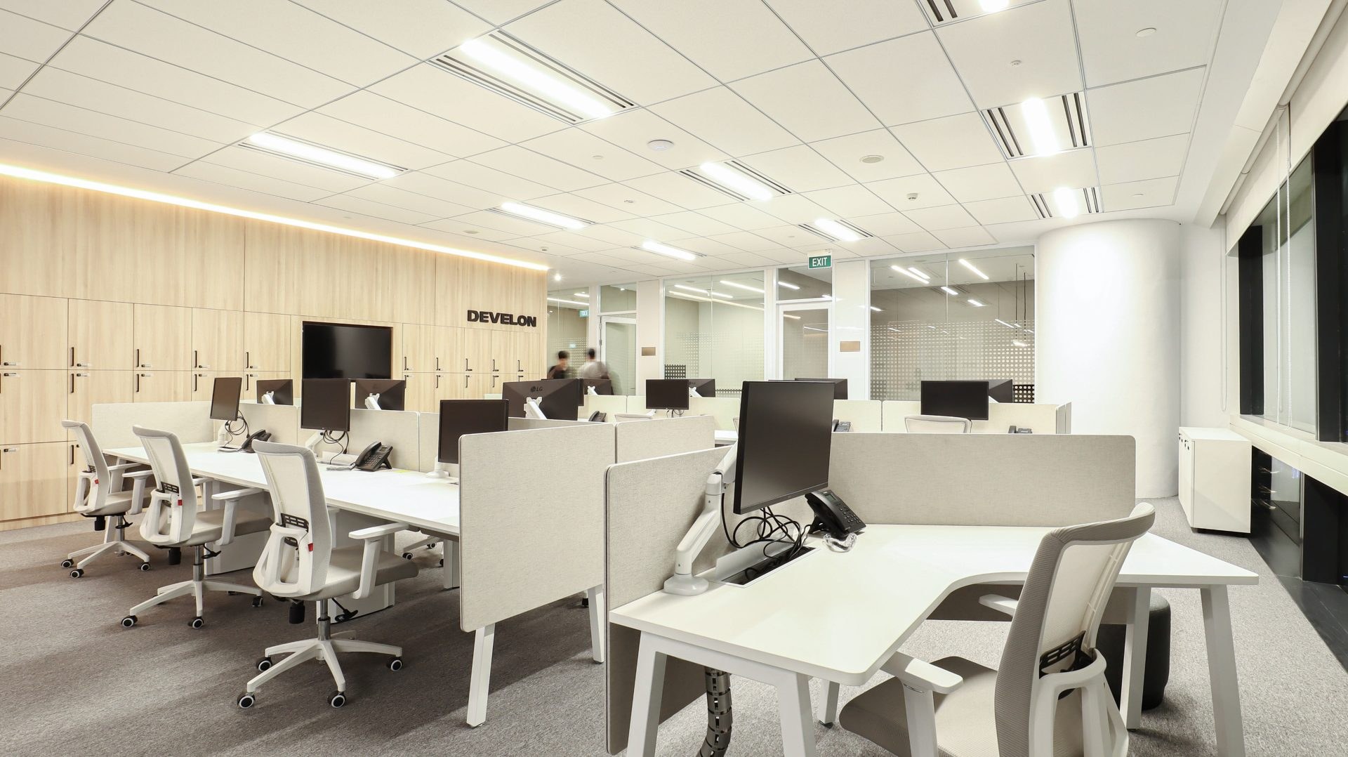 Hyundai Infracore, Jakarta, Indonesia — interior by HDG