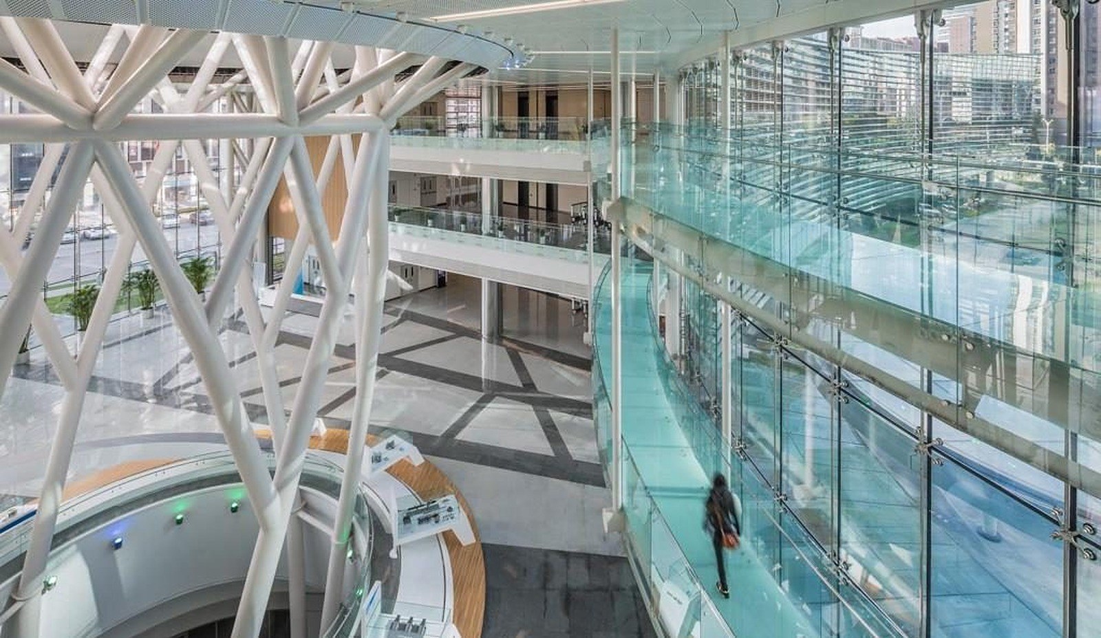 Posco Center Beijing China — interior by HDG