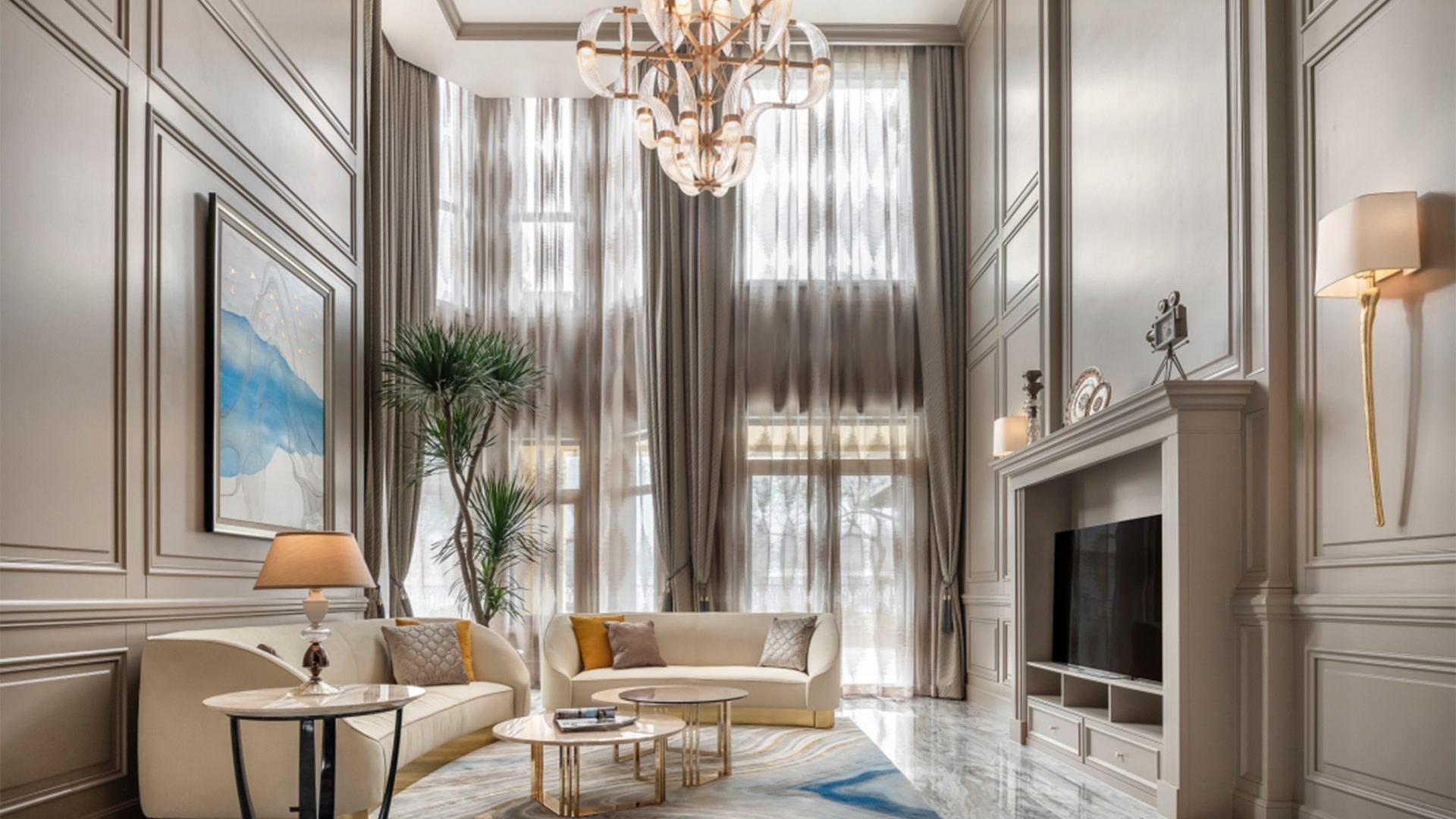 Jianshan Yucheng Villa, China — interior by HDG