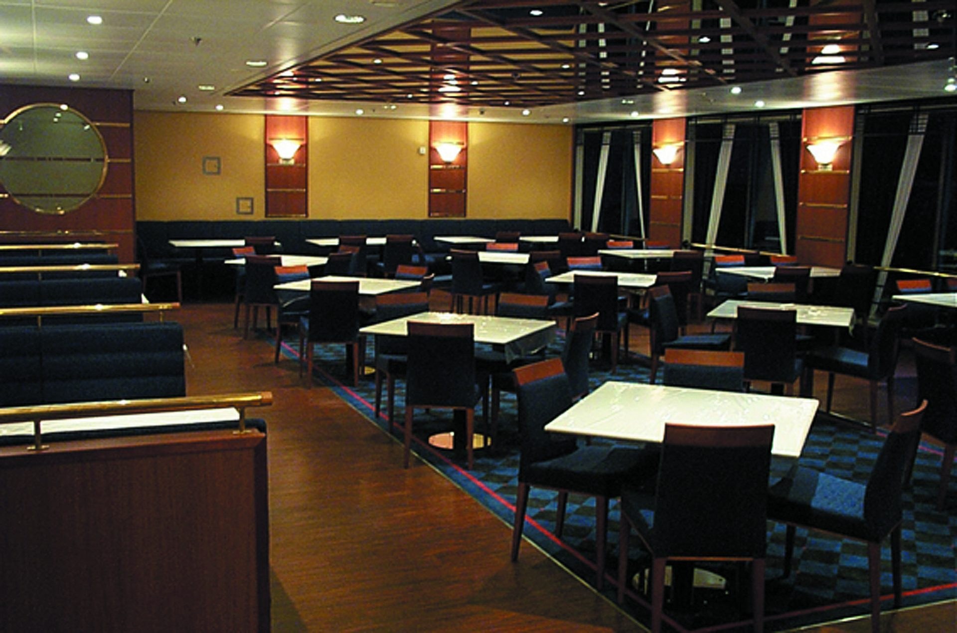 MOBY Lines Pusan Korea — interior by HDG