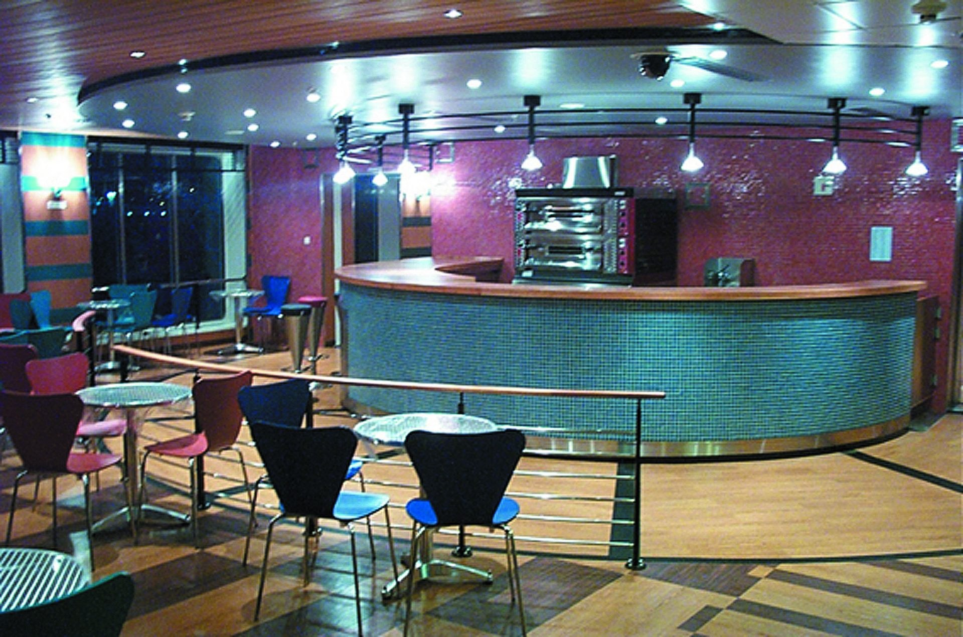 MOBY Lines Pusan Korea — interior by HDG