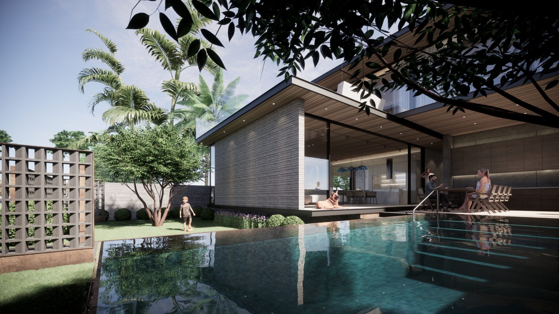 Seaside Villa, Beijing — interior by HDG