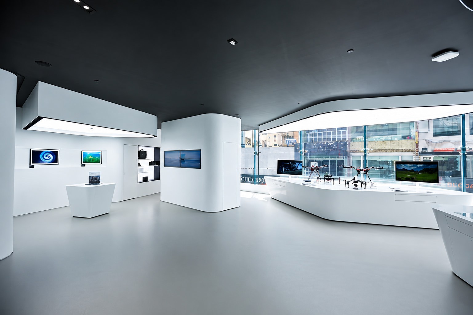 DJI Flagship Store, Hongkong — by HDG