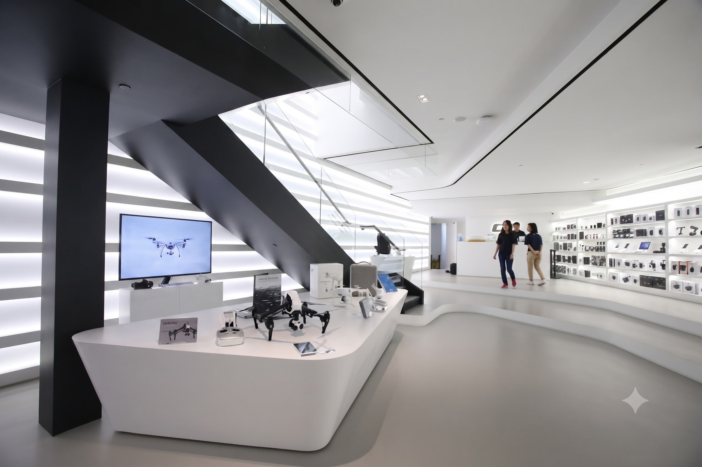 DJI Flagship Store, Hongkong — by HDG