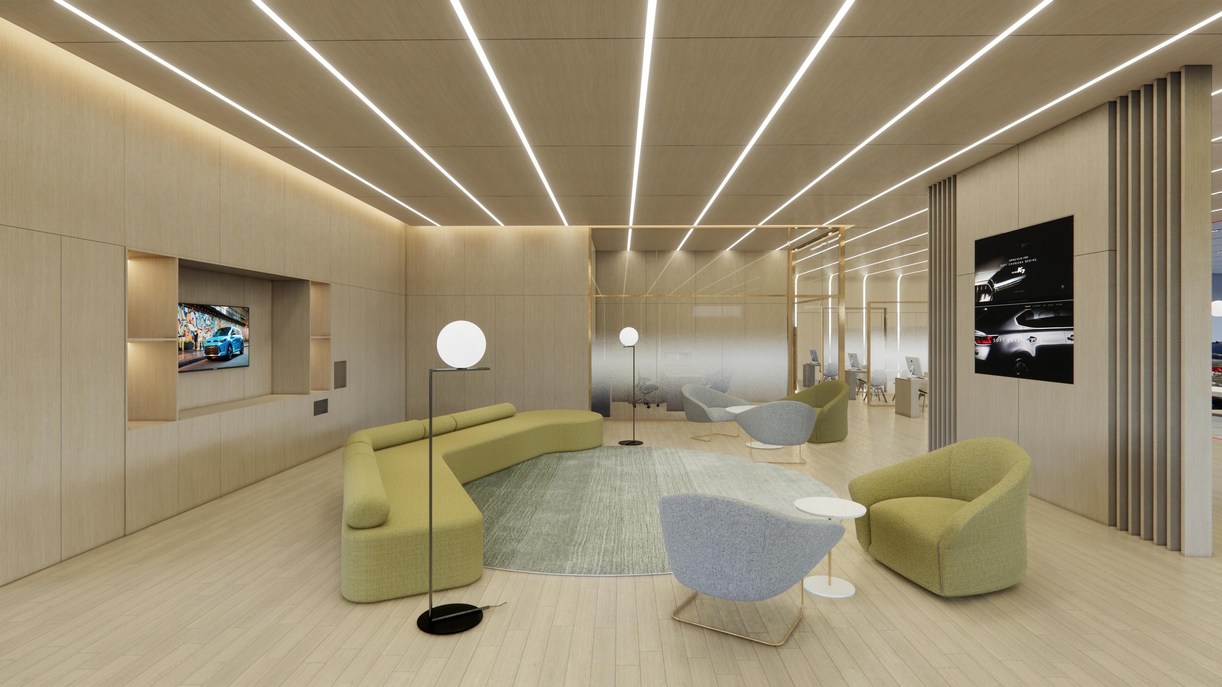 KIA Showroom, Kuwait & Seychelles — by HDG