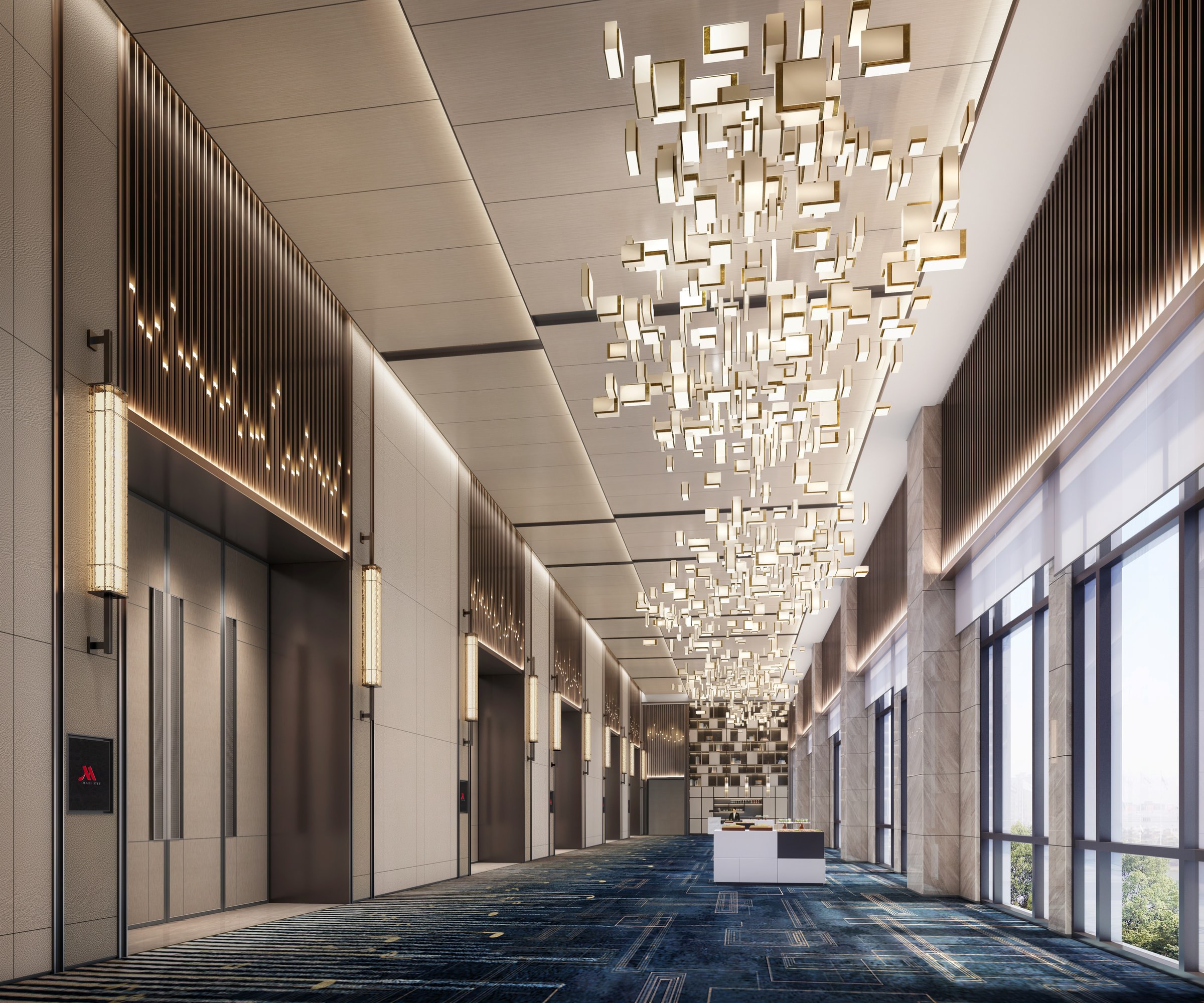 Marriott Hotel, Wenzhou — by HDG