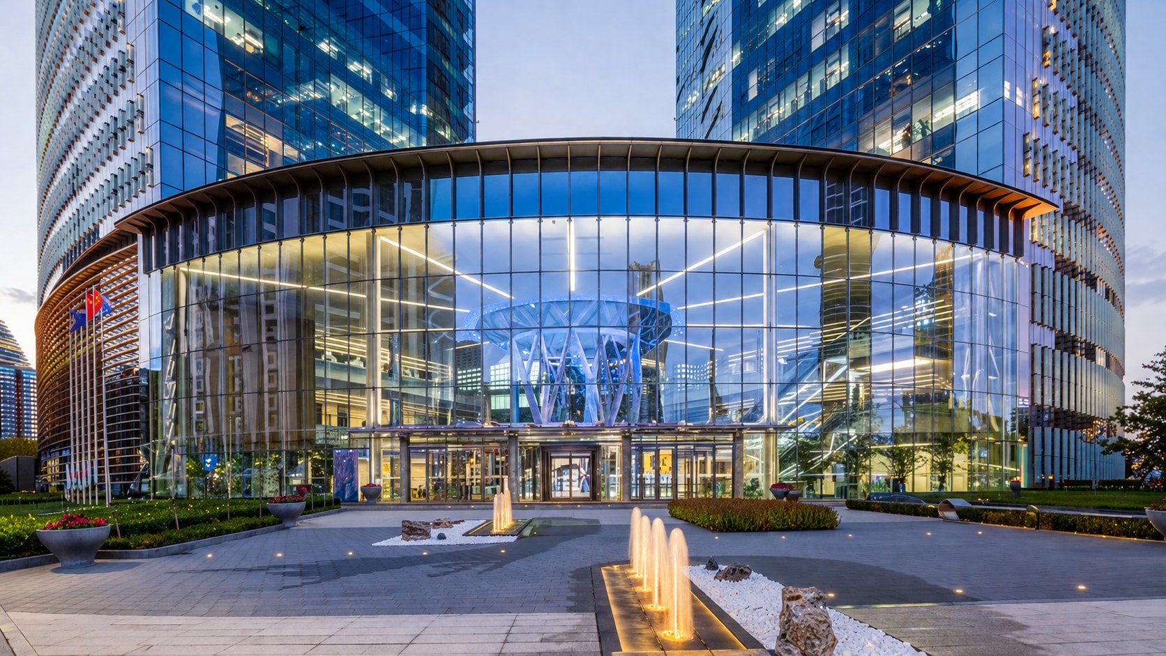 Posco Center Beijing China — by HDG