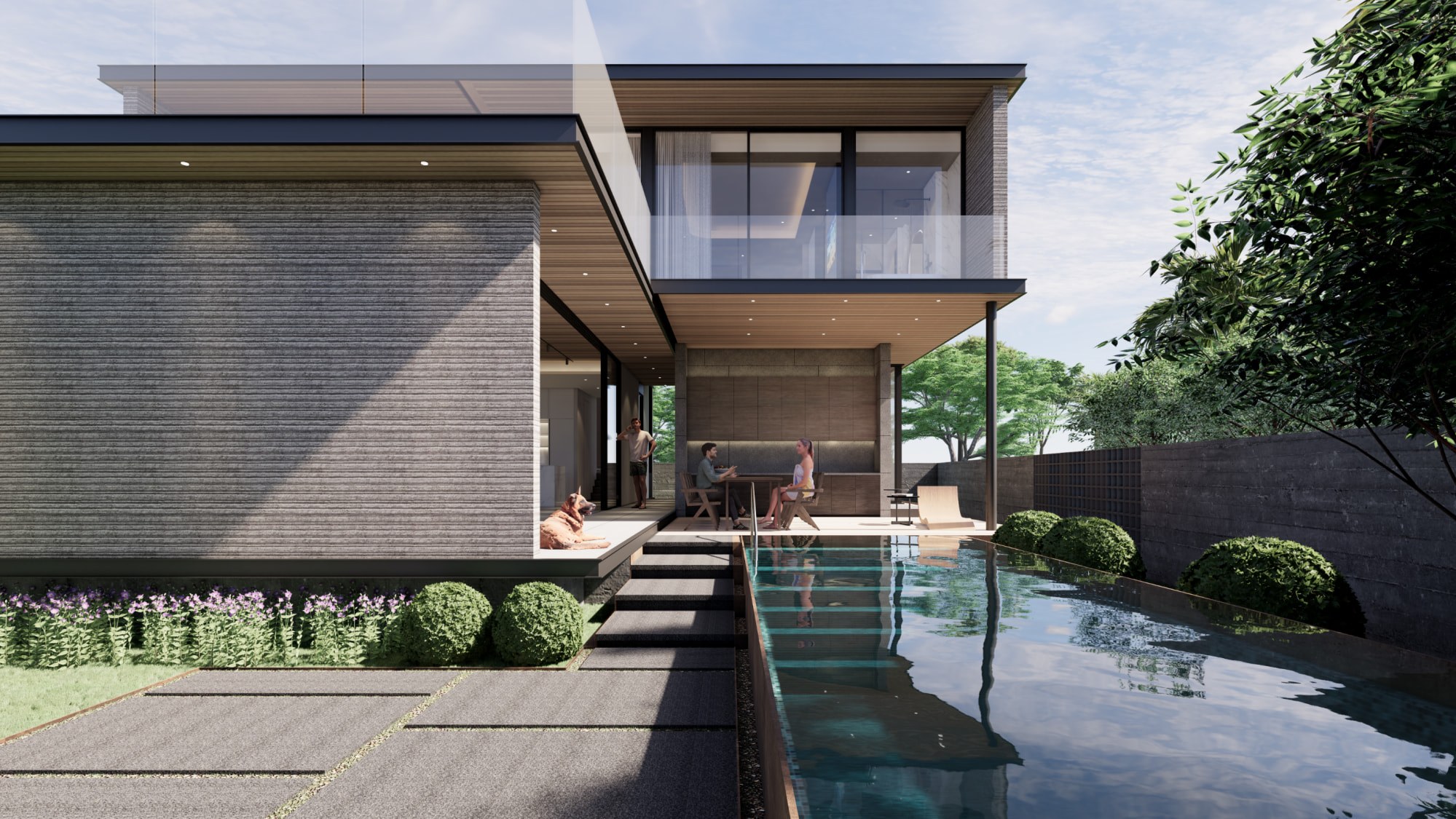 Seaside Villa, Beijing — by HDG