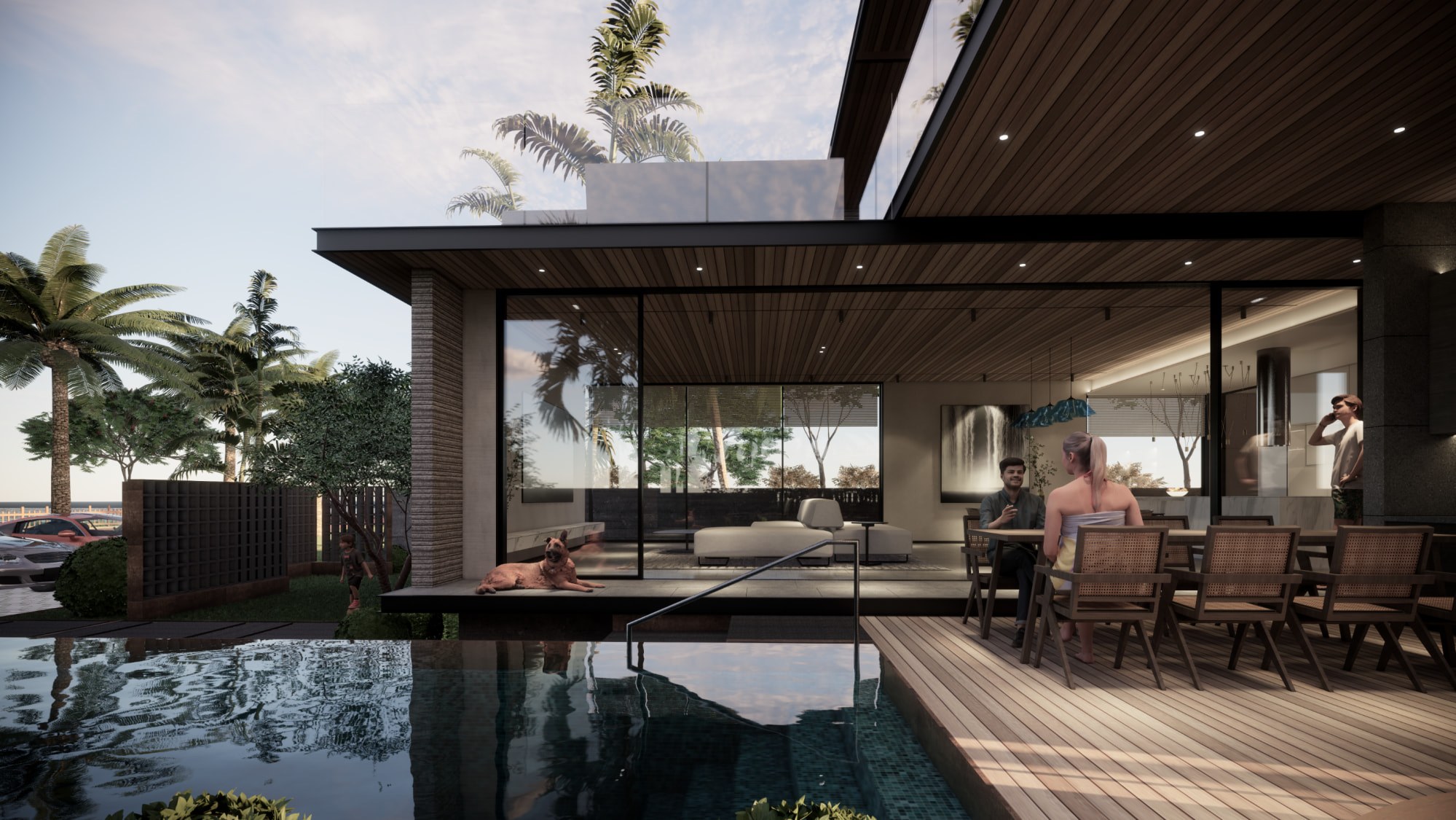 Seaside Villa, Beijing — by HDG