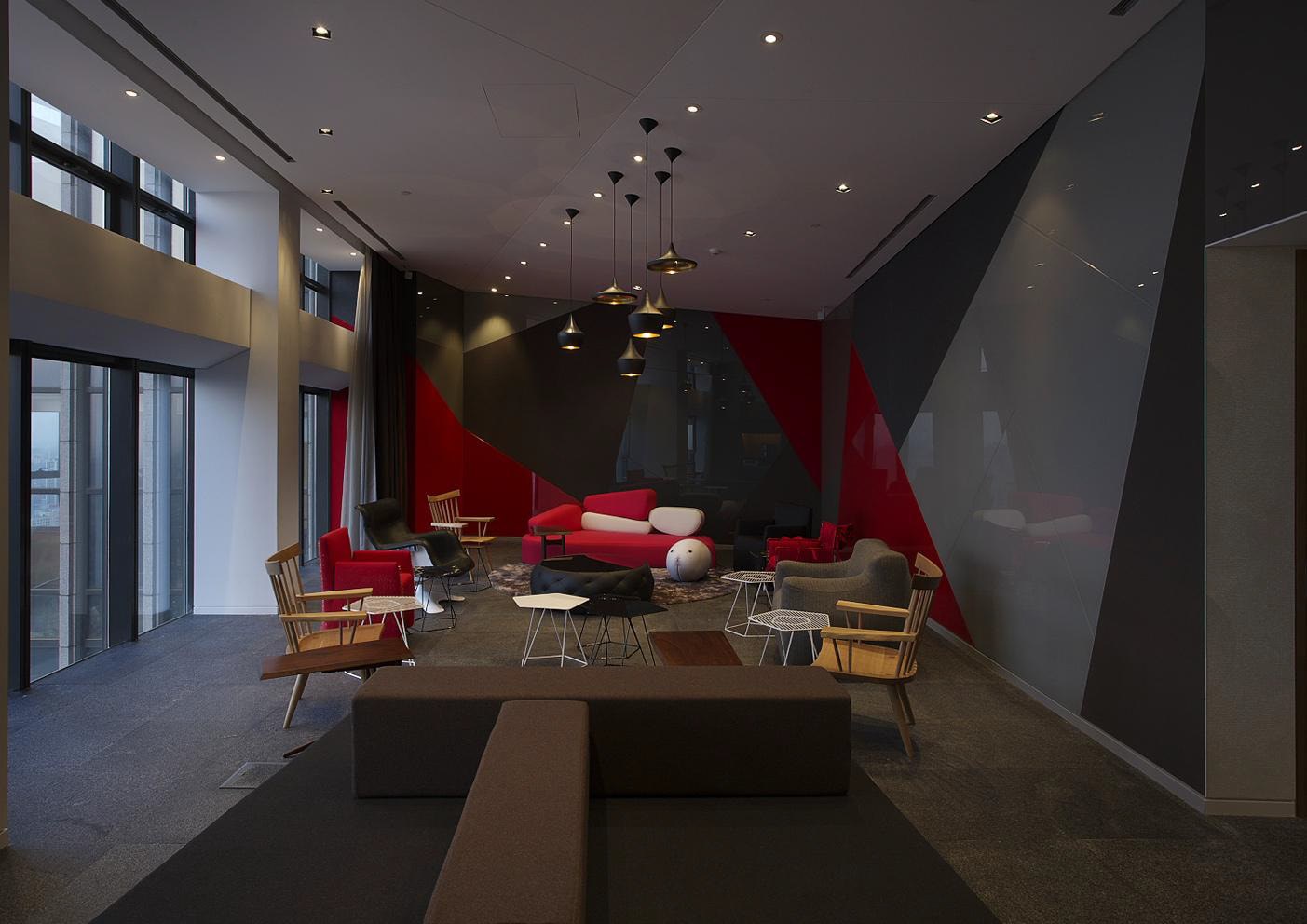 SK Tower 39F, 40F Renovation Beijing China — by HDG