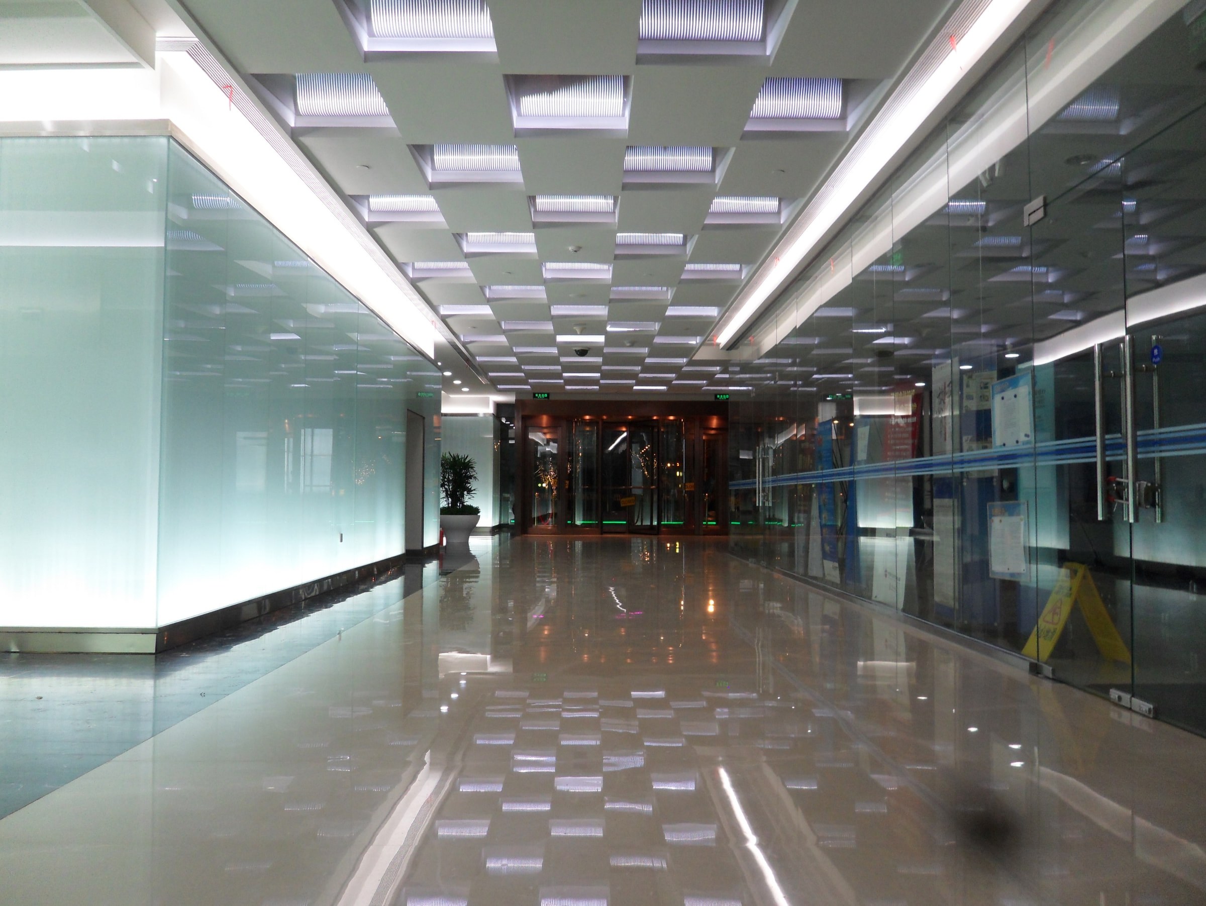 SK Tower Lobby Beijing China — by HDG