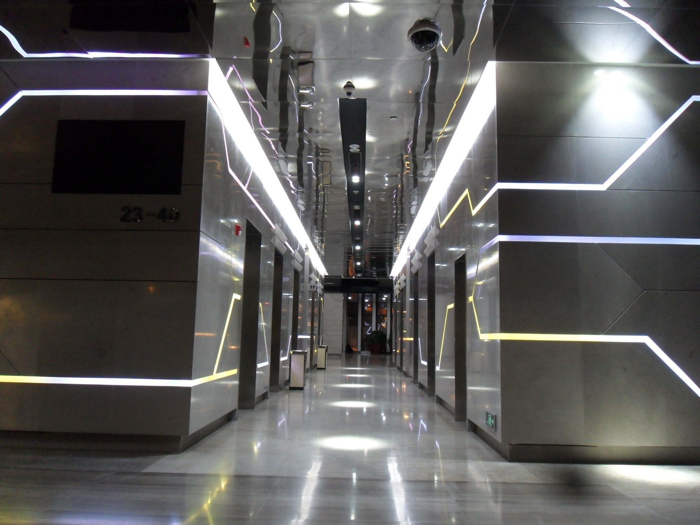 SK Tower Lobby Beijing China — by HDG