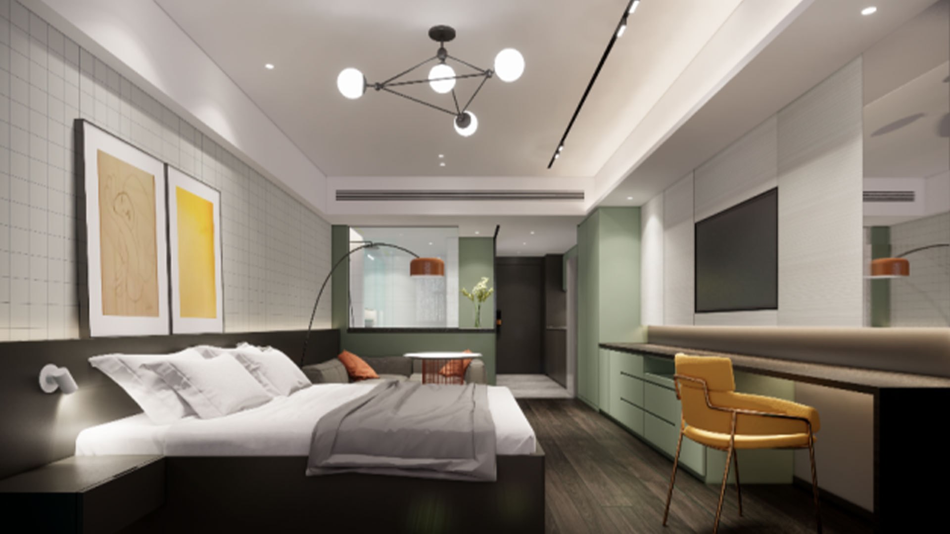 Xinjianshan Apartment, Beijing — by HDG