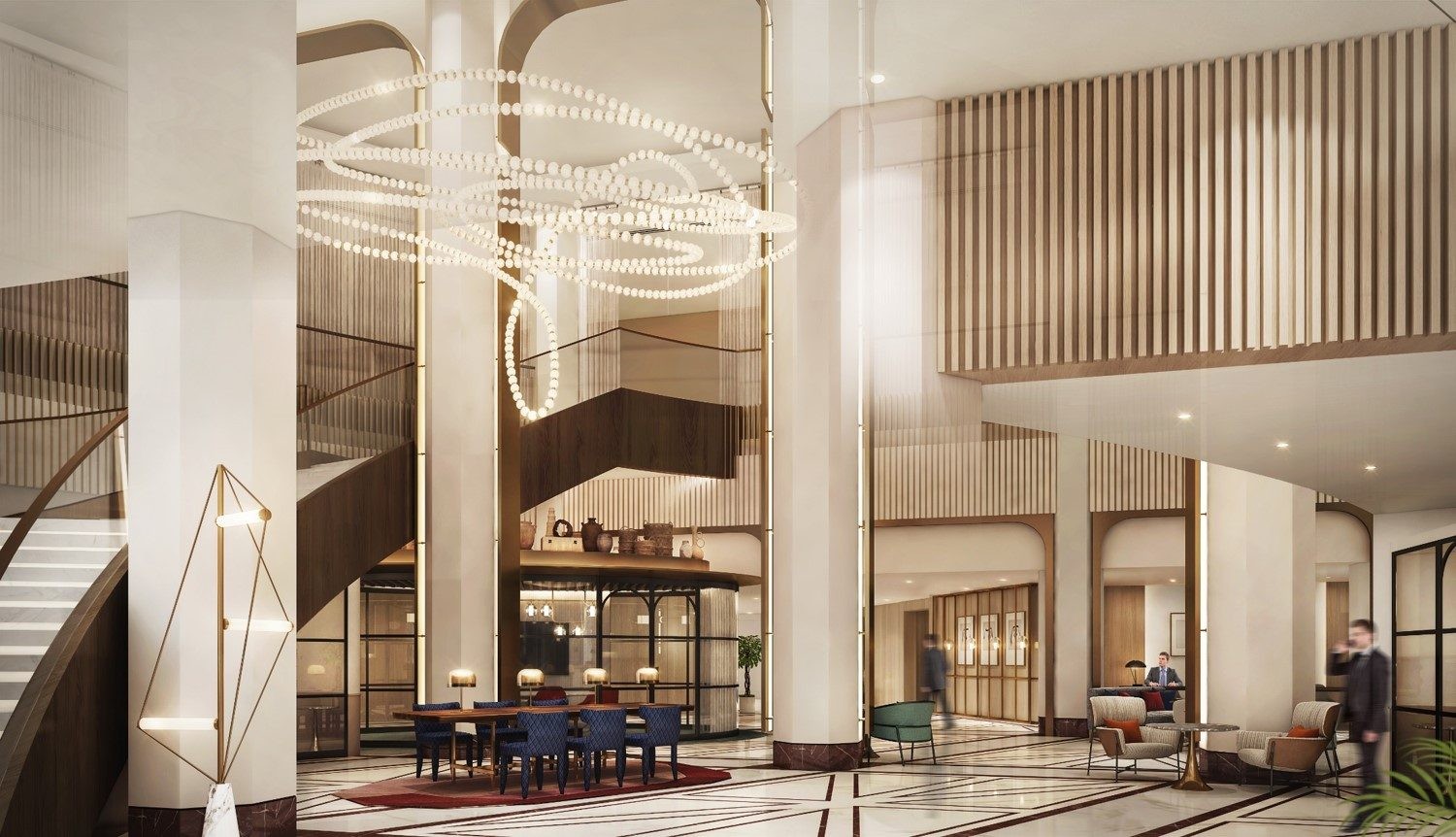 Sheraton ABU Dhabi Hotel, United ARAB Emirates — interior by HDG