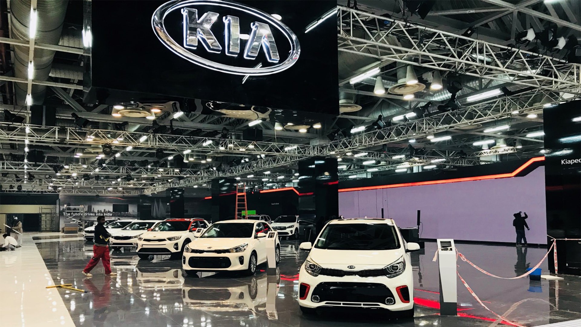 Auto Expo India KIA Pavilion — by HDG