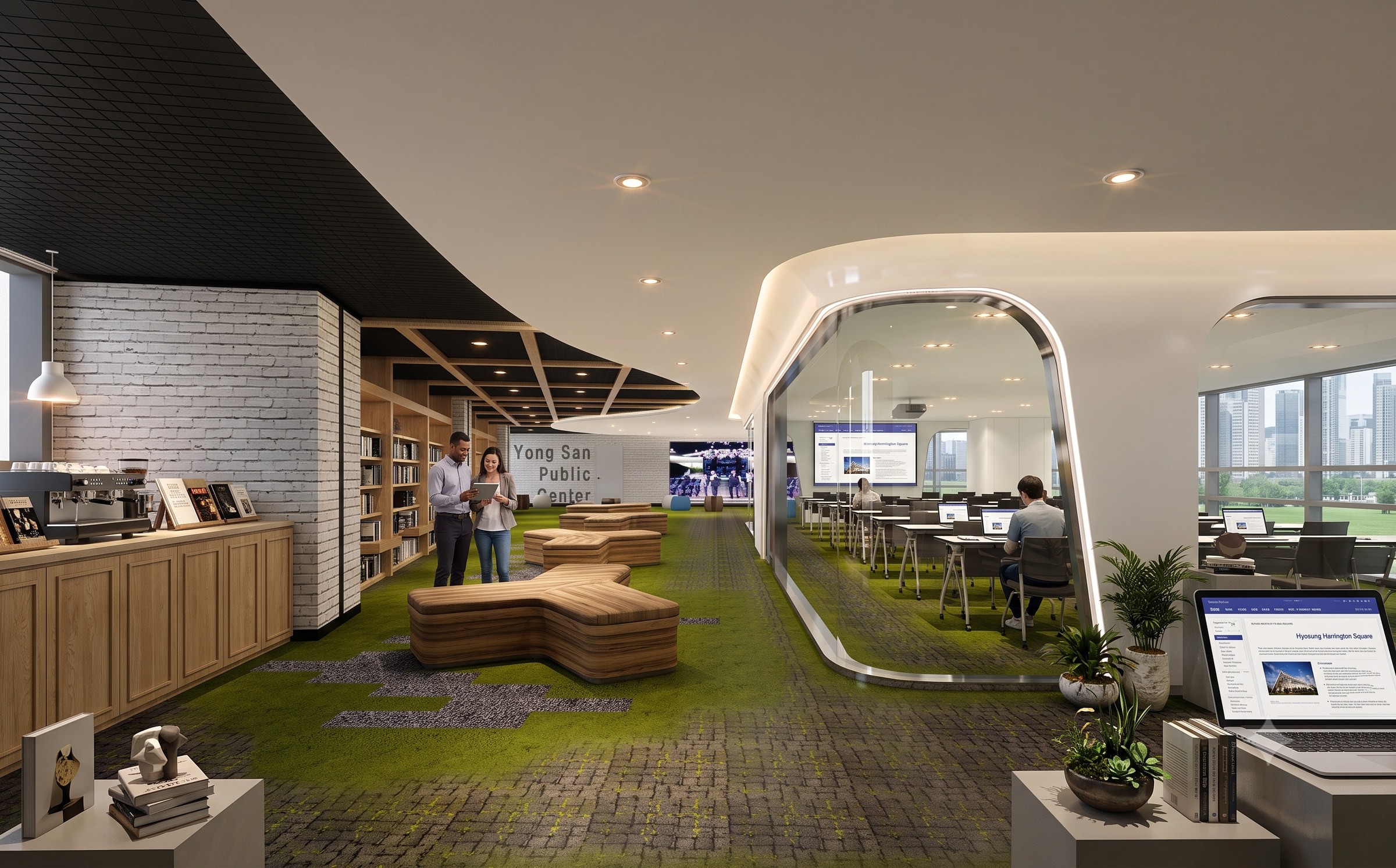 Hyosung Herington Square Seoul Korea — by HDG