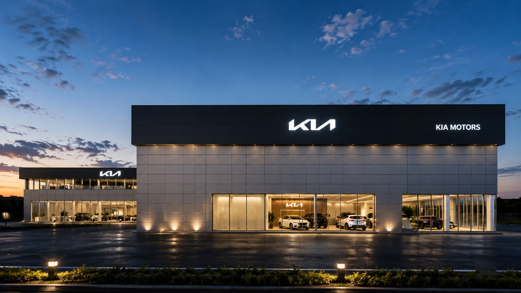 KIA Showroom, Kuwait & Seychelles — by HDG