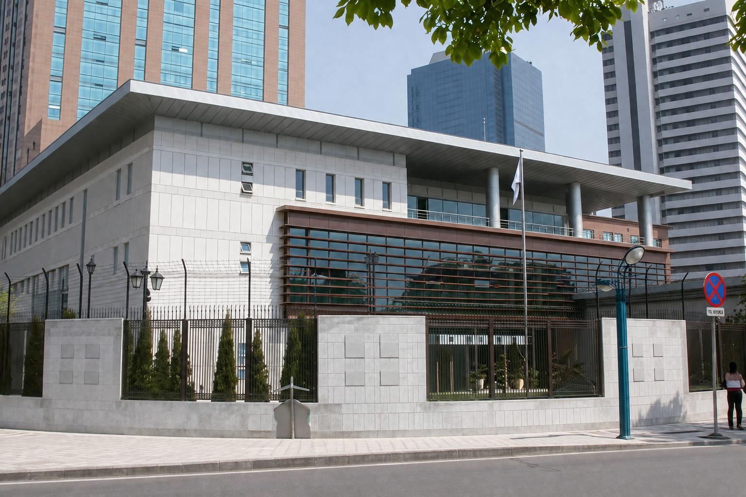 Korea Embassy Shanghai Consulate Shanghai China — by HDG